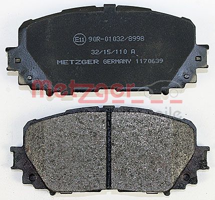 METZGER 1170639 Bremsbelagsatz, Scheibenbremse
